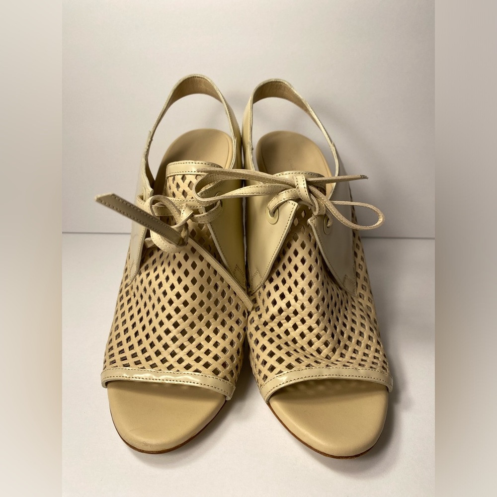 Balenciaga wedge open toe pumps sandals 37.5 - Picture 4 of 10